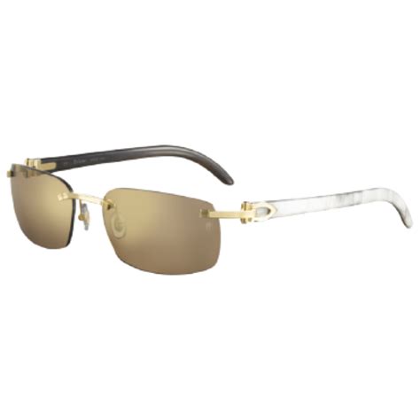 cheap cartier buffalo sunglasses|authentic cartier buffalo horn.